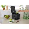 Poubelle Sort & Go 6L gris - Visuel 1